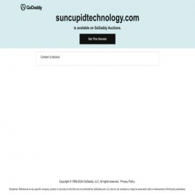 Скриншот главной страницы сайта suncupidtechnology.com