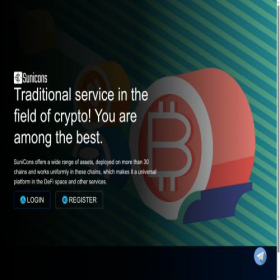 Скриншот главной страницы сайта sunicons.com
