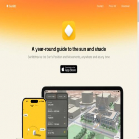 Скриншот главной страницы сайта sunlitt.app