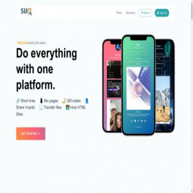 Скриншот главной страницы сайта suolinks.com