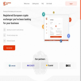 Скриншот главной страницы сайта superbbit.com