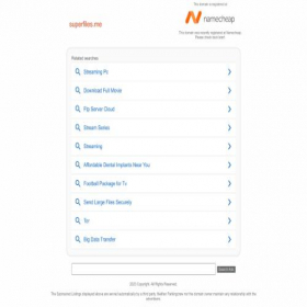 Скриншот главной страницы сайта superfiles.me