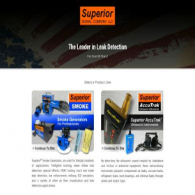 Скриншот главной страницы сайта superiorsignal.com