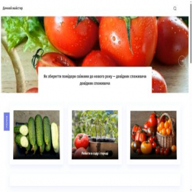 Скриншот главной страницы сайта supermarket-semena.com.ua