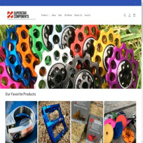 Скриншот главной страницы сайта superstarcomponents.com