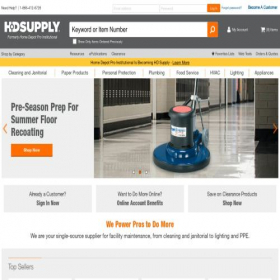 Скриншот главной страницы сайта supplyworks.com