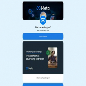 Скриншот главной страницы сайта support-meta-case-45211574.start.page