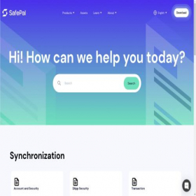 Скриншот главной страницы сайта support.daplsafepal.top