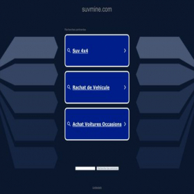 Скриншот главной страницы сайта suvmine.com