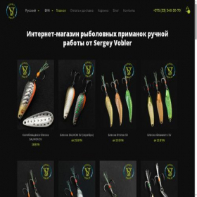 Скриншот главной страницы сайта svobler.by