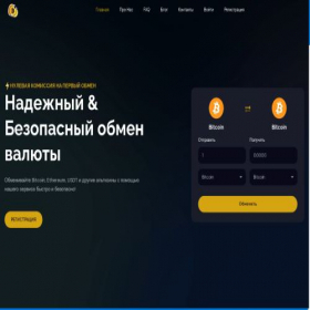 Скриншот главной страницы сайта swap-online24.com