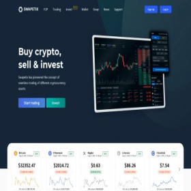 Скриншот главной страницы сайта swapetix.com