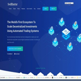 Скриншот главной страницы сайта swiftbartar.com