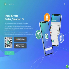Скриншот главной страницы сайта swiftcoin.io