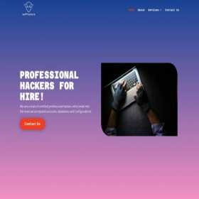 Скриншот главной страницы сайта swifthackers.co