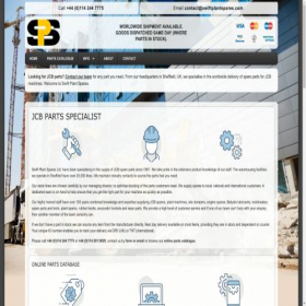 Скриншот главной страницы сайта swiftplantspares.com