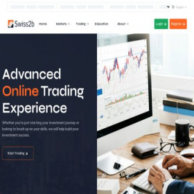 Скриншот главной страницы сайта swiss2btrade.org