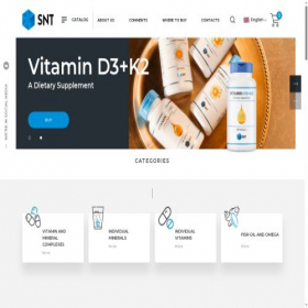 Скриншот главной страницы сайта swissnutritiontechnology.com