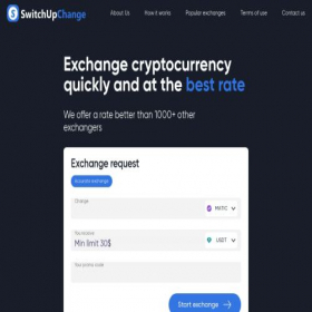 Скриншот главной страницы сайта switchupchange.com