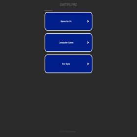 Скриншот главной страницы сайта switips.pro