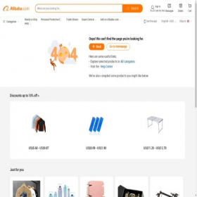 Скриншот главной страницы сайта sxautoparts.m.en.alibaba.com