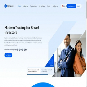 Скриншот главной страницы сайта sybbex.com