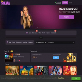 Скриншот главной страницы сайта sykaaa45.com