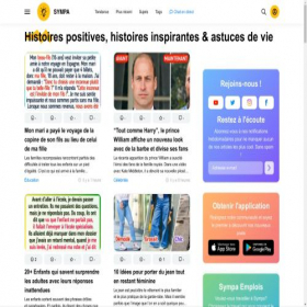 Скриншот главной страницы сайта sympa-sympa.com