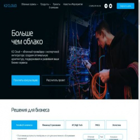 Скриншот главной страницы сайта synaptichost.com