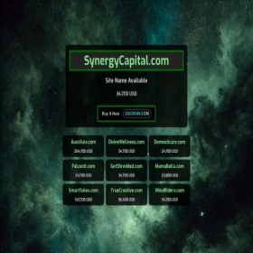 Скриншот главной страницы сайта synergycapital.com