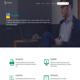 Скриншот главной страницы сайта sysgeeker.com