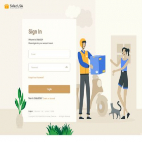 Скриншот главной страницы сайта system.skladusa.com