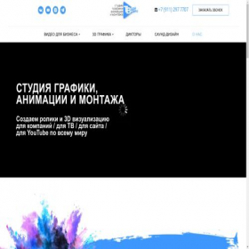 Скриншот главной страницы сайта t-video.ru