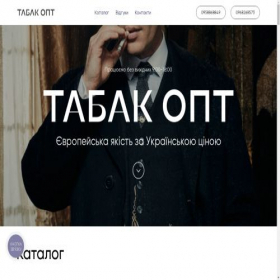 Скриншот главной страницы сайта tab-opt.com