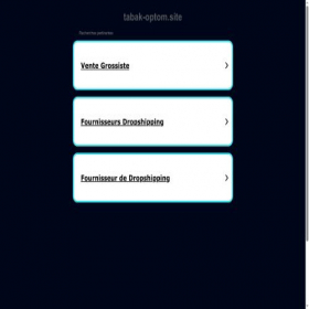 Скриншот главной страницы сайта tabak-optom.site