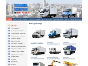 Скриншот главной страницы сайта taex.ru