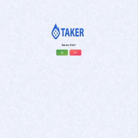 Скриншот главной страницы сайта taker13.casino