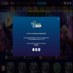 Скриншот главной страницы сайта tastydrop.click