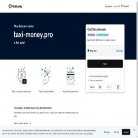 Скриншот главной страницы сайта taxi-money.pro