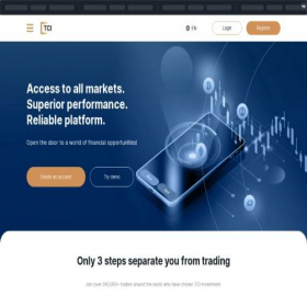 Скриншот главной страницы сайта tci-investment.com