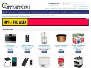 Скриншот главной страницы сайта tcmos.ru