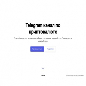 Скриншот главной страницы сайта td8666.craftum.io