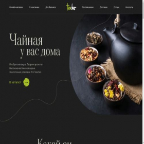 Скриншот главной страницы сайта teachertea.ru