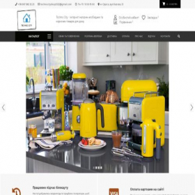 Скриншот главной страницы сайта techno-city.com.ua