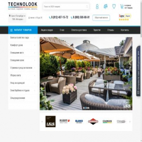 Скриншот главной страницы сайта technolook.ru