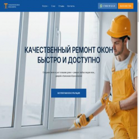 Скриншот главной страницы сайта tehok.ru