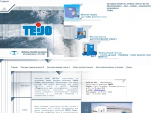 Скриншот главной страницы сайта teijo.su