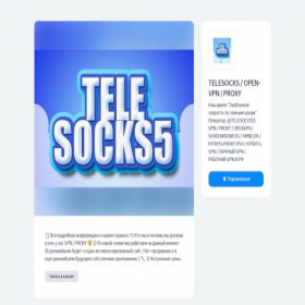 Скриншот главной страницы сайта telesocksshop.clients.site