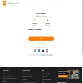 Скриншот главной страницы сайта temu.com