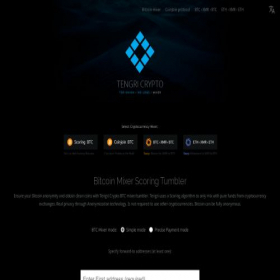 Скриншот главной страницы сайта tengricrypto.com